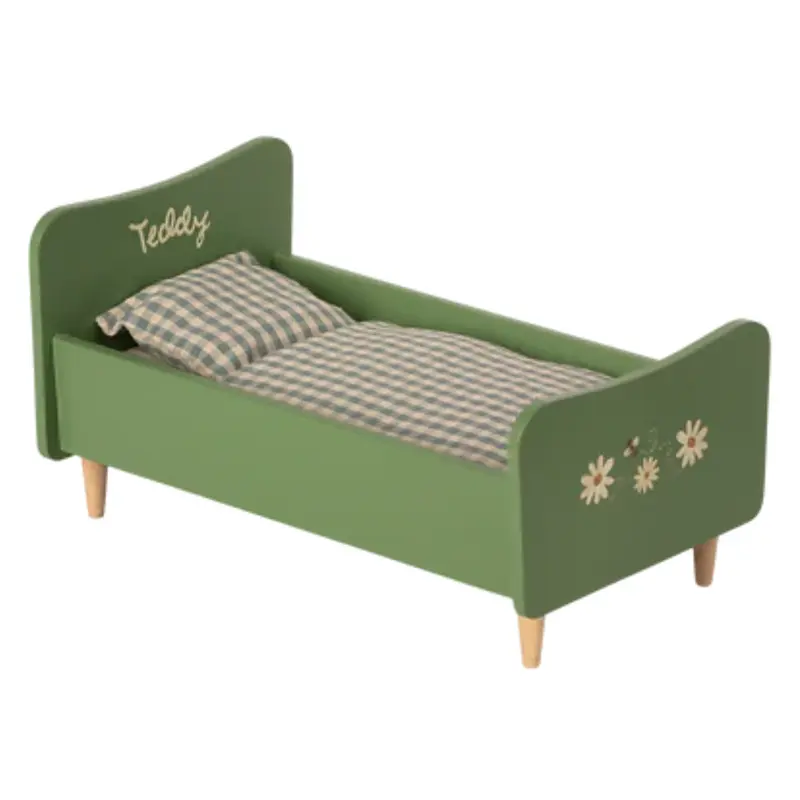 Bed for Teddy Dad - Dusty Green