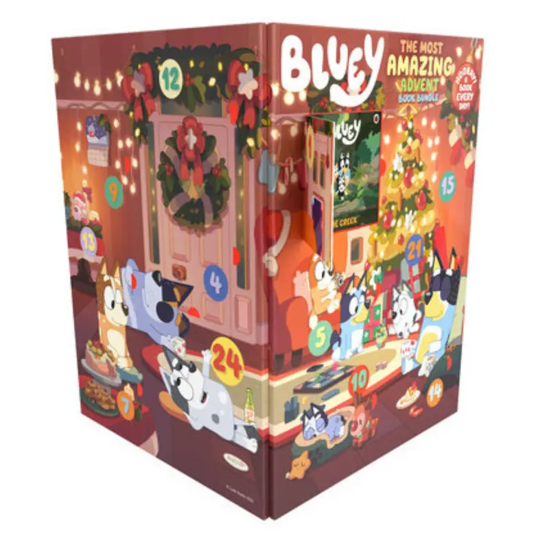 Bluey: The Most Amazing Advent Calendar Book Bundle