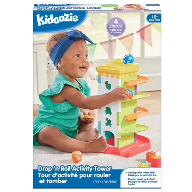 Drop 'n Roll Activity Tower