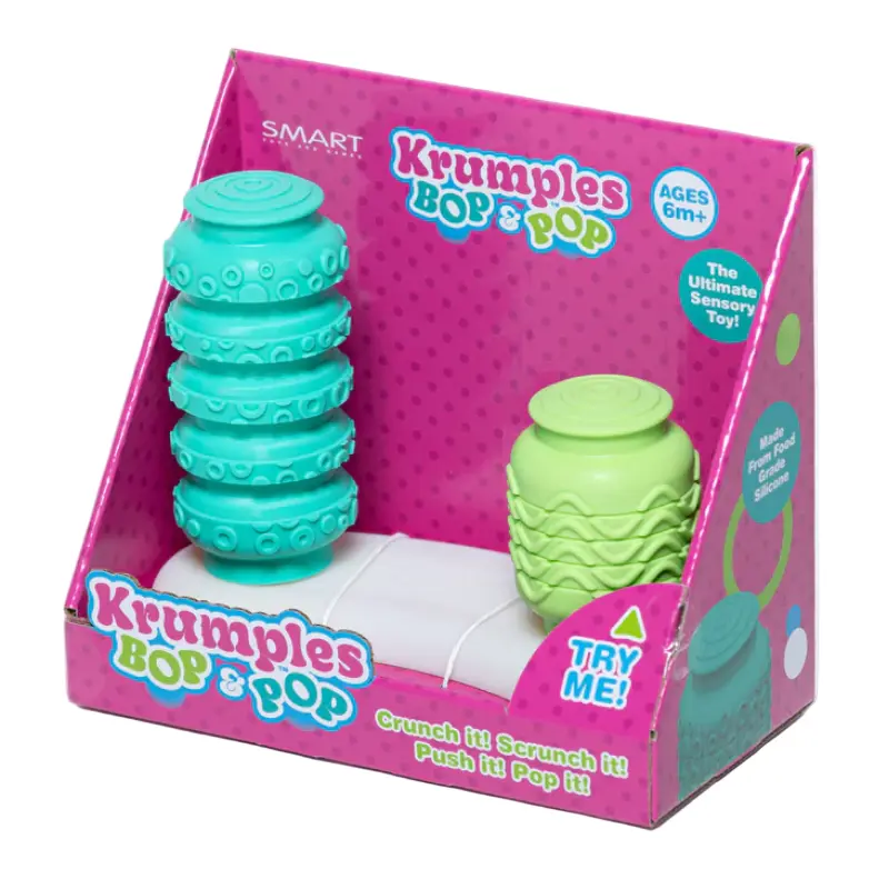 Krumples Bop & Pop Green Teal