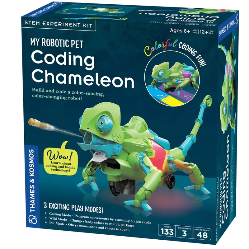 My Robotic Pet: Coding Chameleon