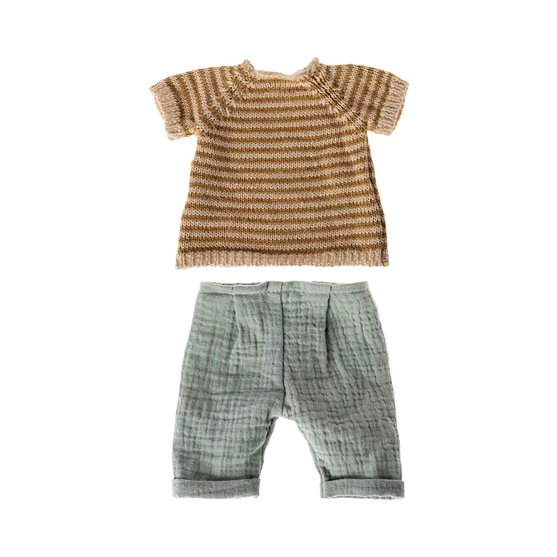 Knitted Shirt & Pants, Size 3