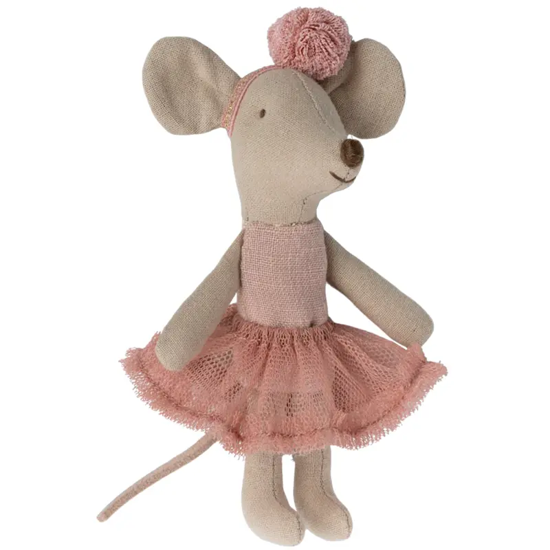 Little Sister Ballerina Mouse: Rose