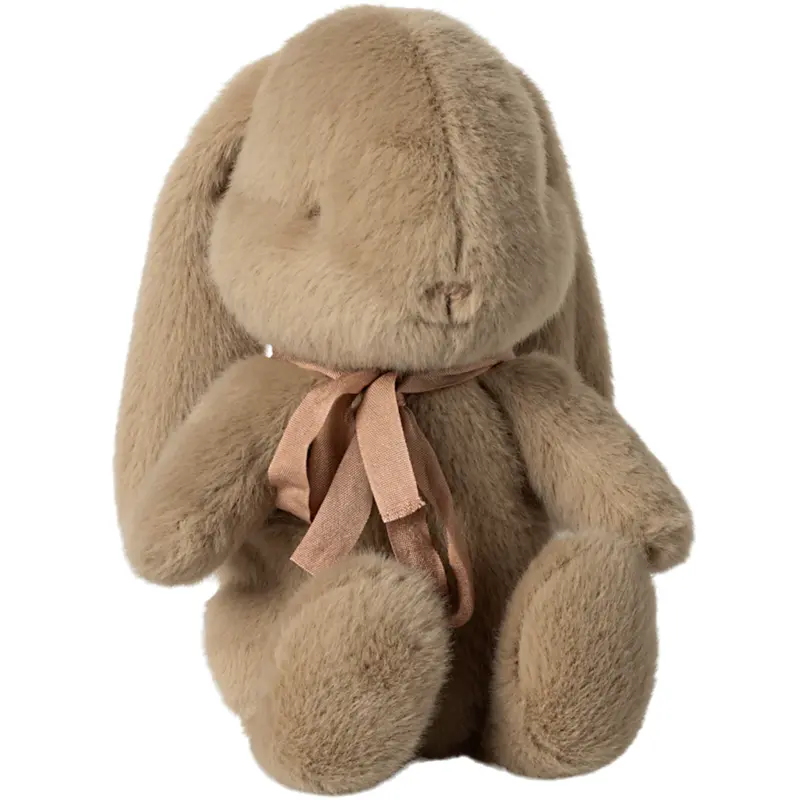 Small Plush Bunny/Dusty Brown