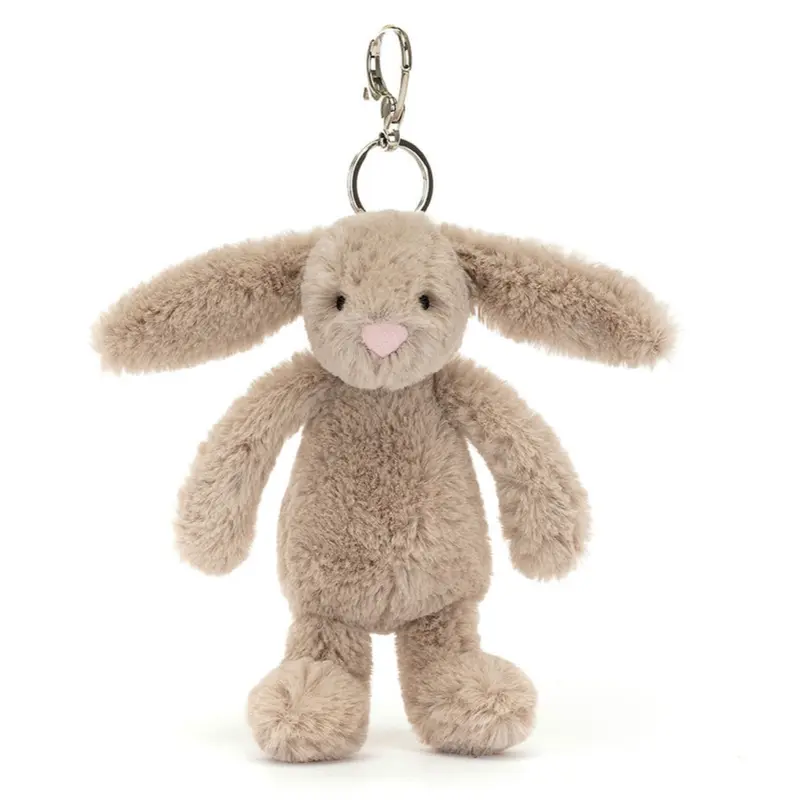 Bashful Beige Bunny Bag Charm