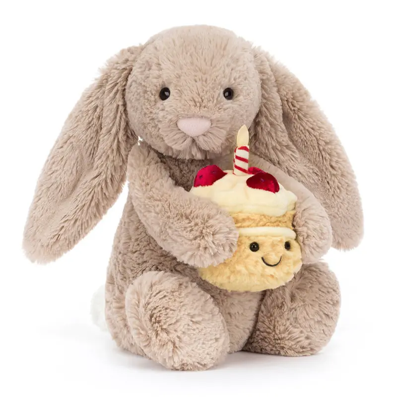 Bashful Beige Bunny Birthday