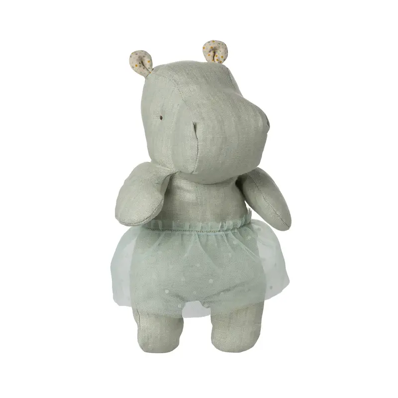 Hippo w. skirt, Small - Mint
