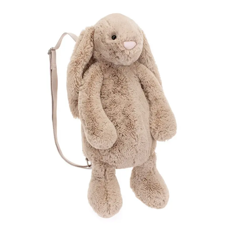 Beige Bunny Backpack