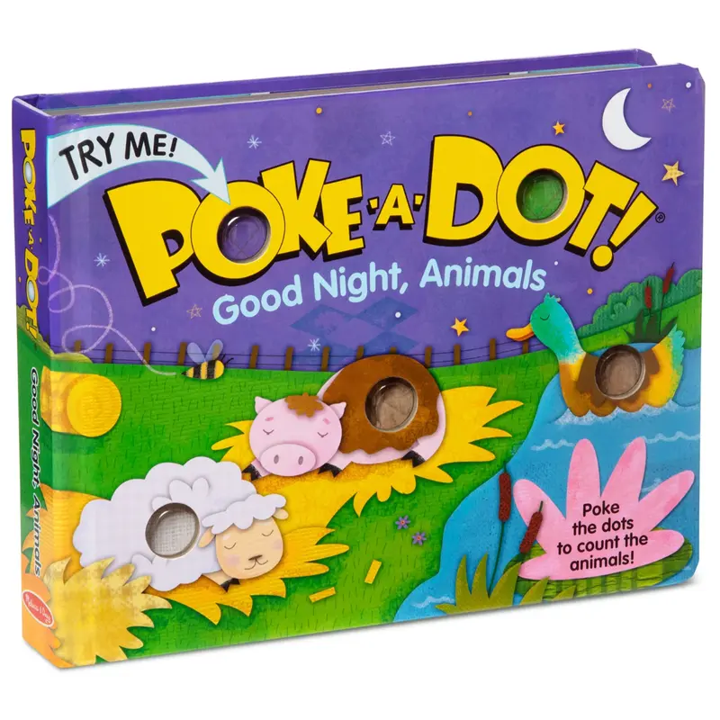 Goodnight Animals Poke-A-Dot