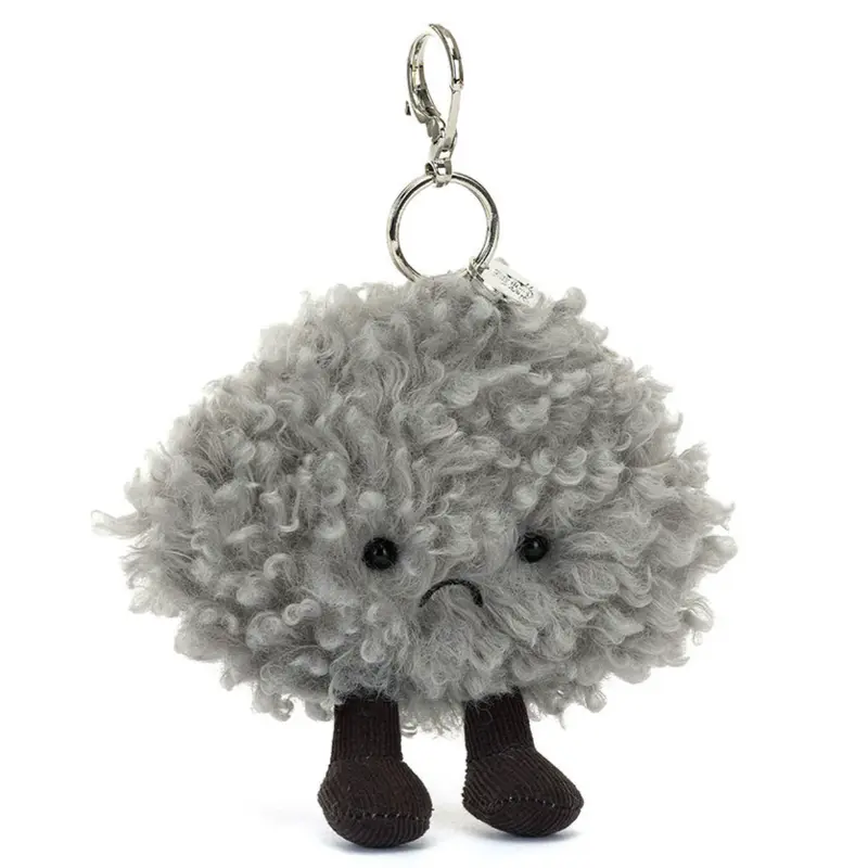 Storm Cloud Bag Charm