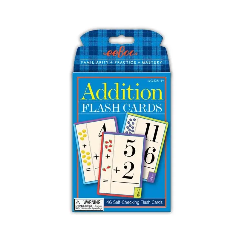 Addition Flash Cards