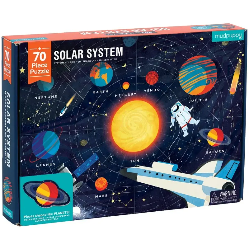Mudpuppy Solar System 70 Piece Puzzle
