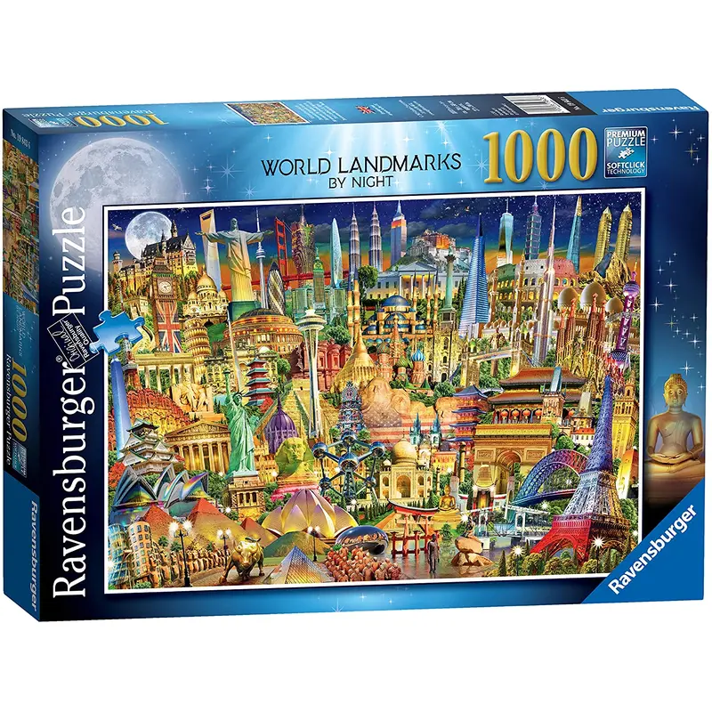 World Landmarks 1000 Piece Puzzle