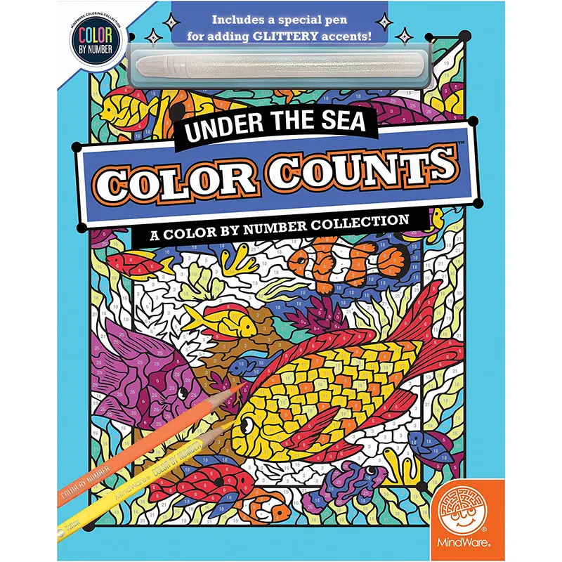 Color Counts: Under The Sea with Glitter
