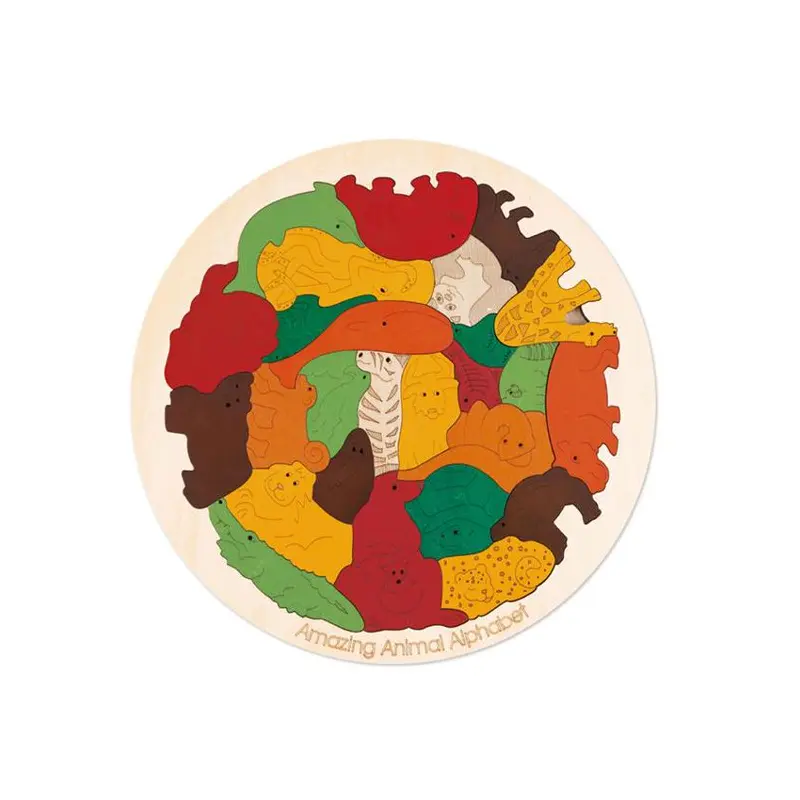 George Luck Amazing Animal Alphabet Puzzle