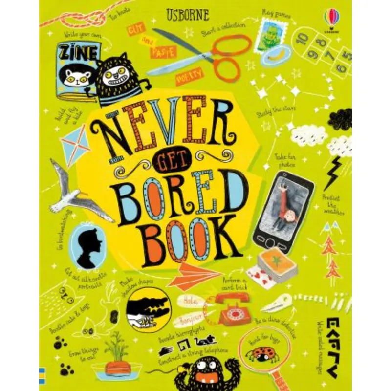 Never Get Bored Book