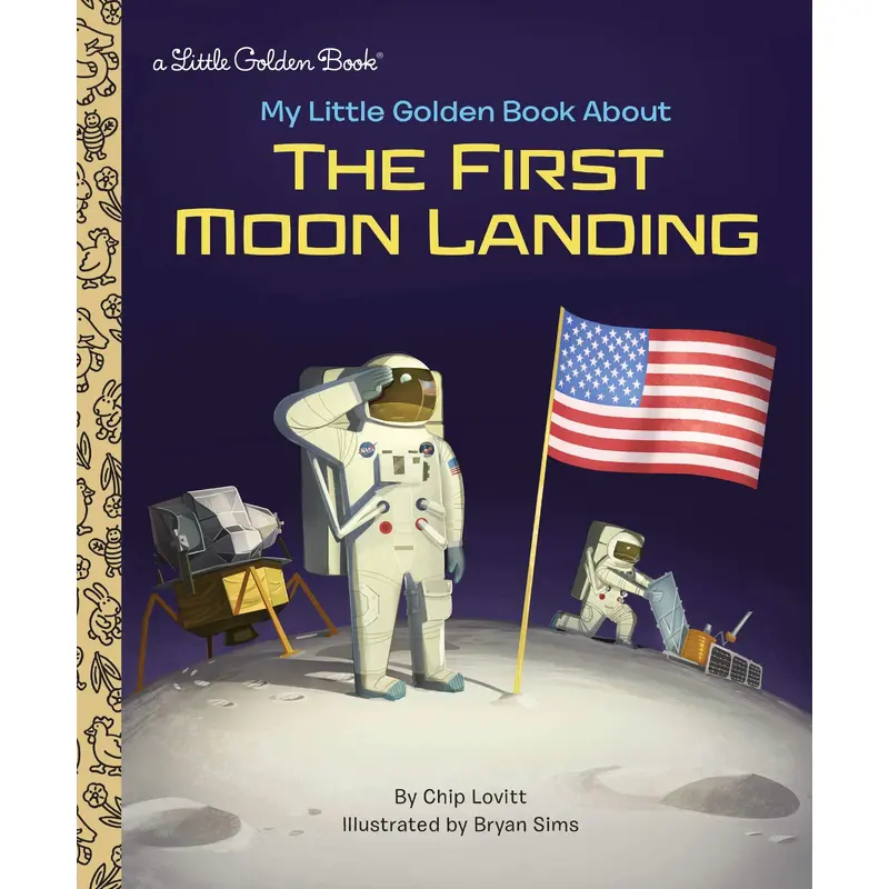 The First Moon Landing Little Golden Book