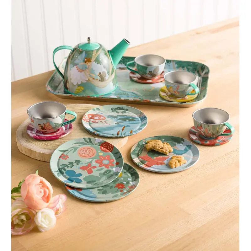 Tin Tea Set - Fairy