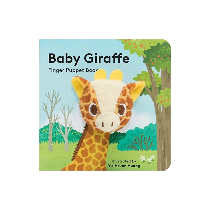Baby Giraffe Finger Puppet Book