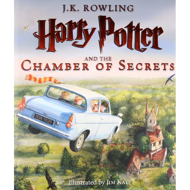 Harry Potter and the Chamber of Secrets,(Book 2 Illustrated)