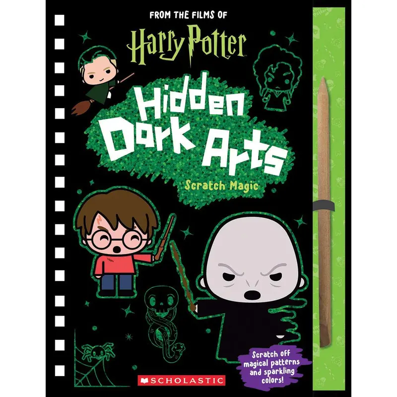 Harry Potter Hidden Dark Arts Scratch Off