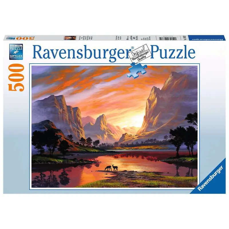 Tranquil Sunset 500 Piece Puzzle