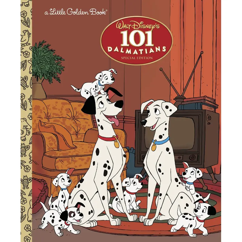 101 Dalmatians - A Little Golden Book