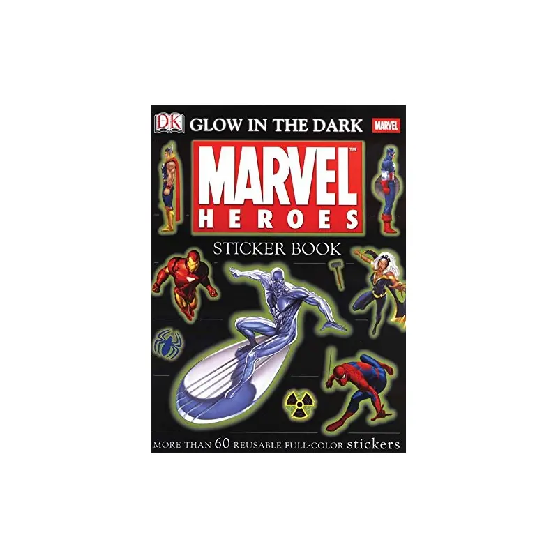 Glow In the Dark Marvel Heroes Ultimate Sticker Book