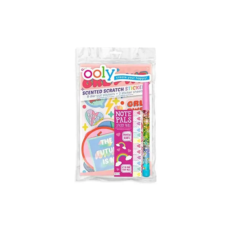 Ooly Grl Pwr Heart Happy Pack