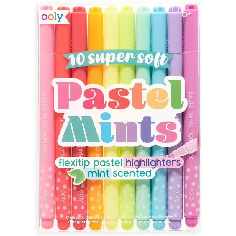 Ooly Super Soft Pastel Mints - Set of 10