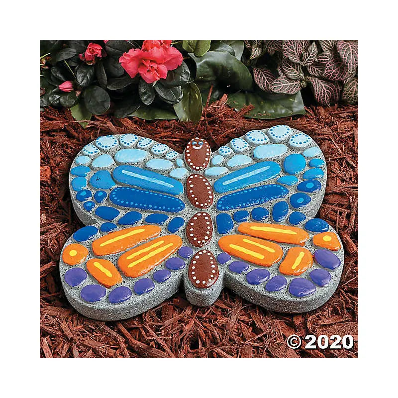 Paint Your Own Stepping Stone: Butterfly