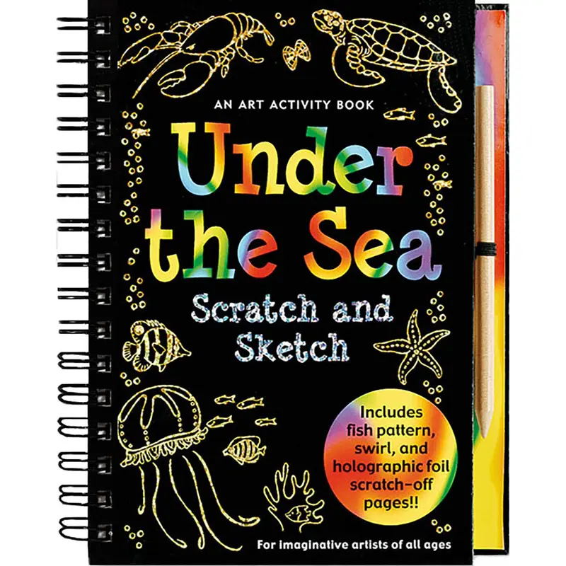 Scratch & Sketch Under The Sea