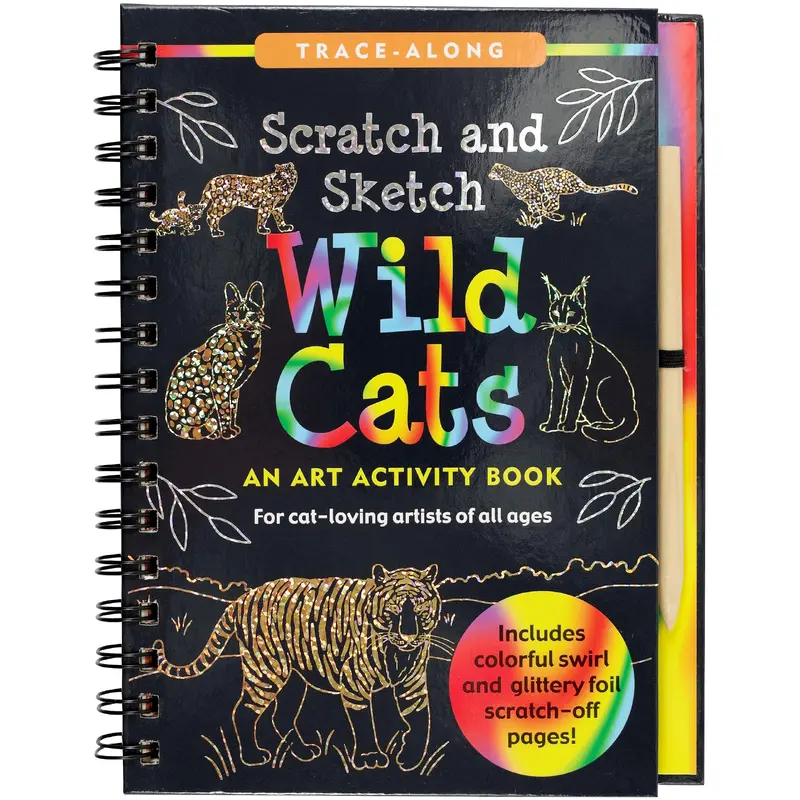 Scratch & Sketch Wild Cats