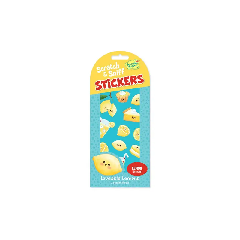 Scratch & Sniff Loveable Lemons Sticker Book