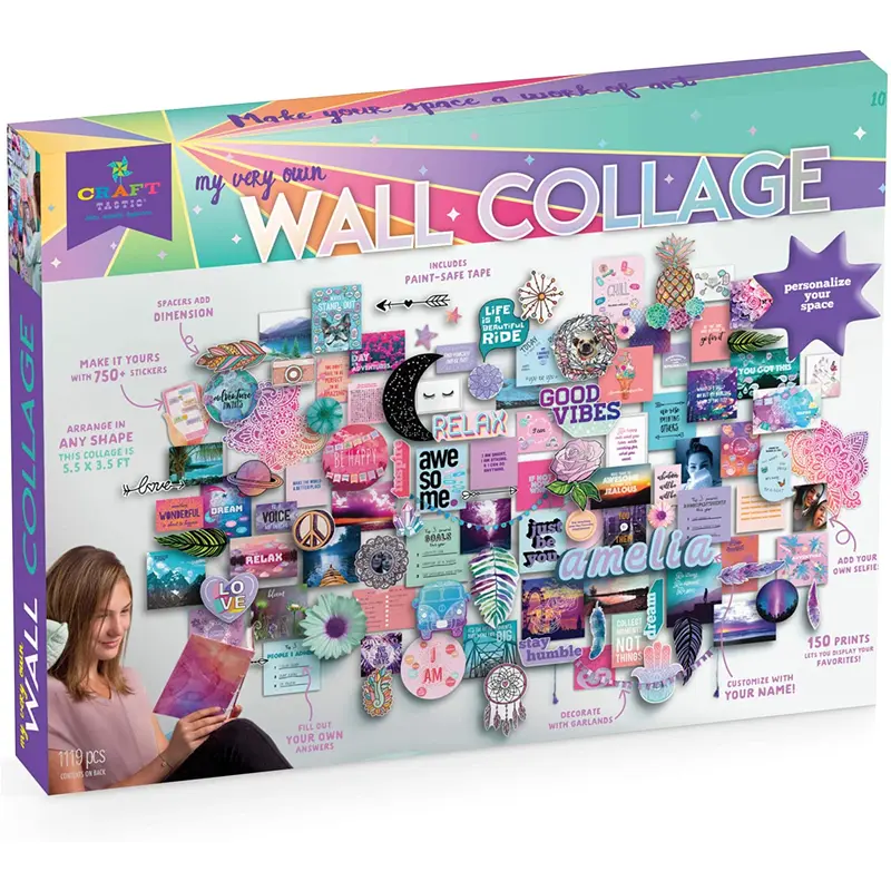 Craft-tastic My Very Own Wall Collage