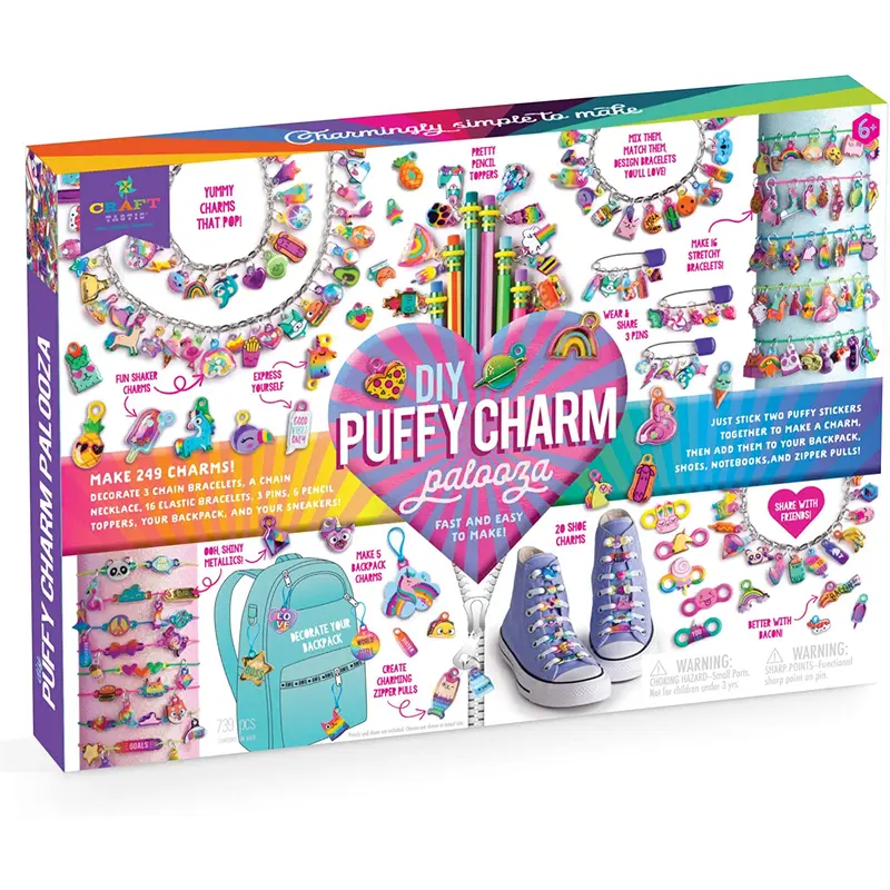 Crfat-tastic DIY Puffy Charm Palooza
