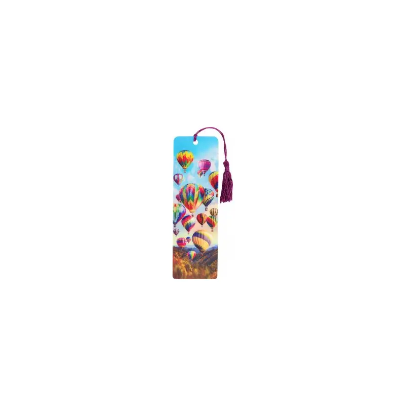 Hot Air Balloons 3D Bookmark