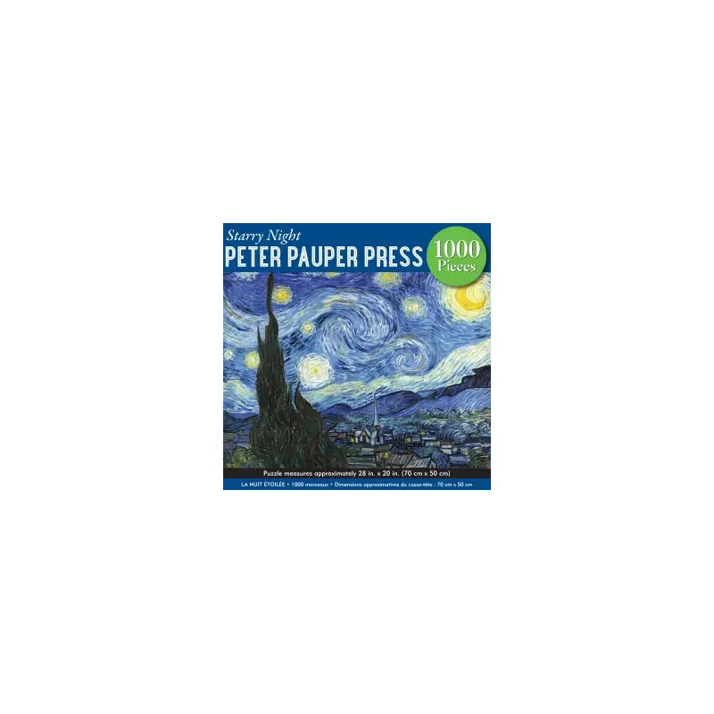 Starry Night 1000 Piece Puzzle