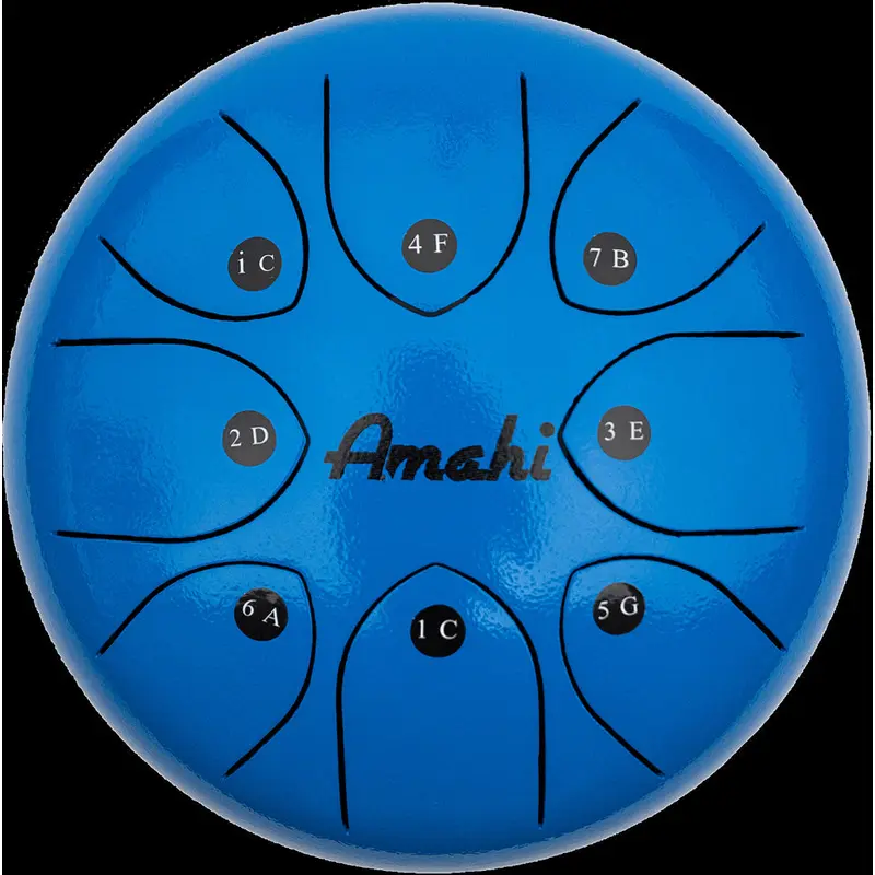 Steel Tongue Drum 8"