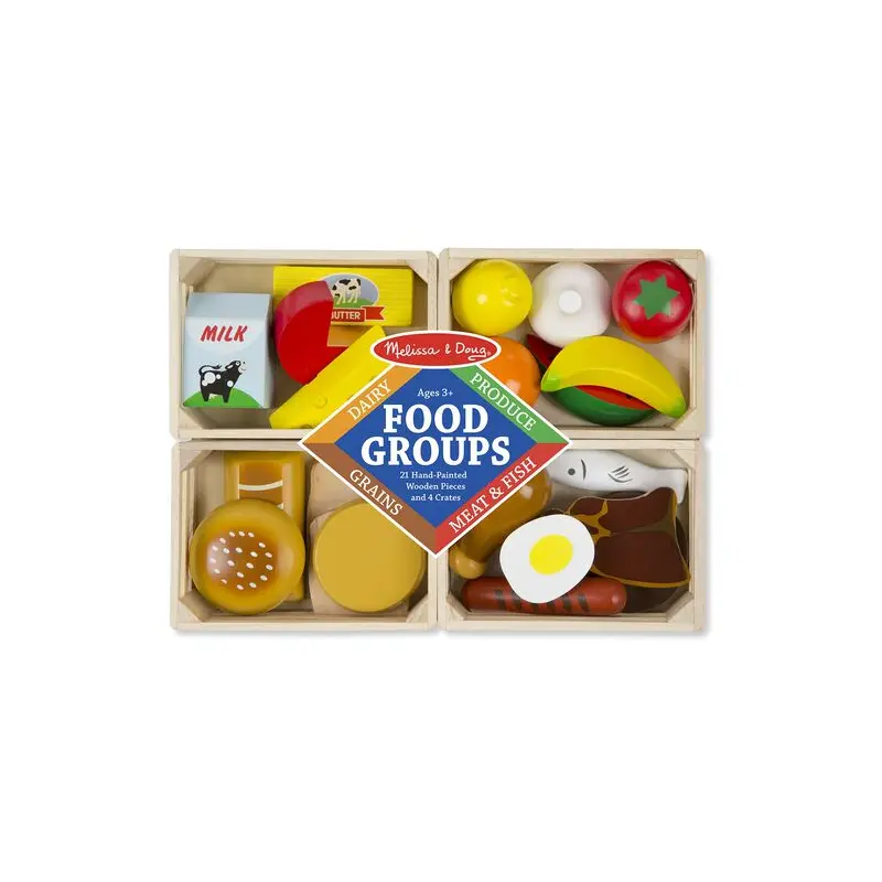 Food Groups - Wooden Play Food