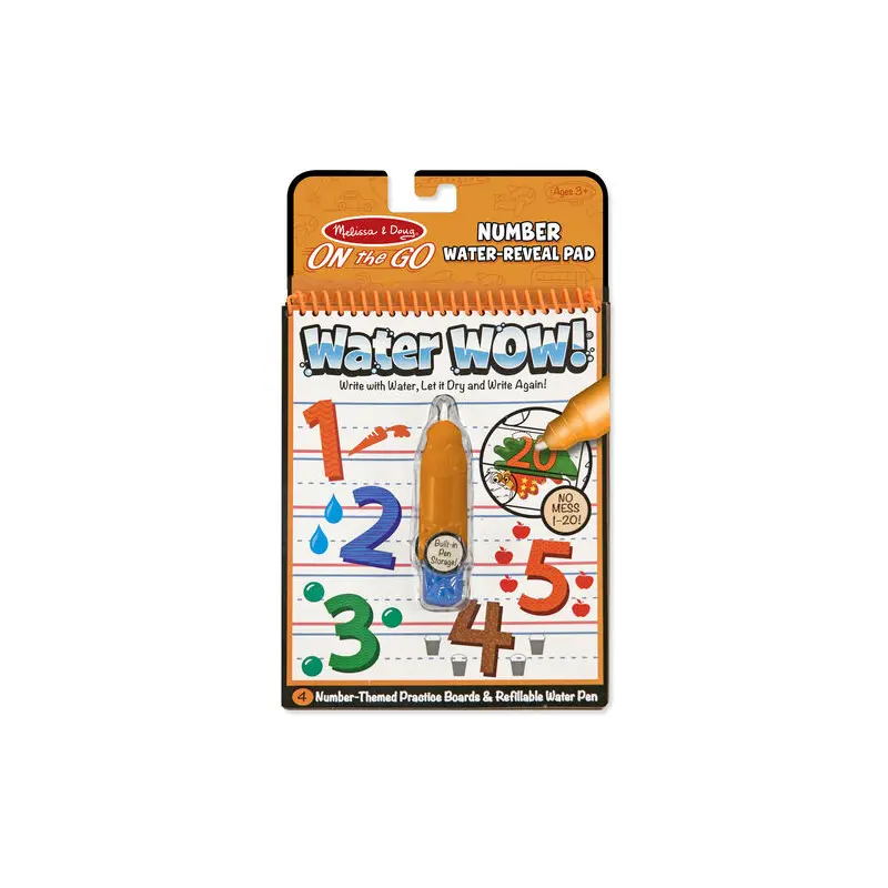 Number On the Go Water Wow!