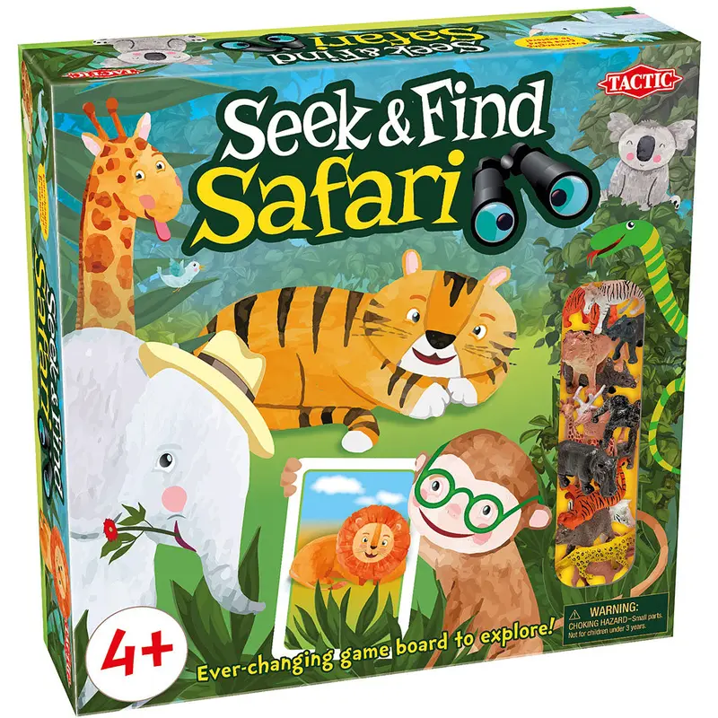 Seek & Find Safari Game