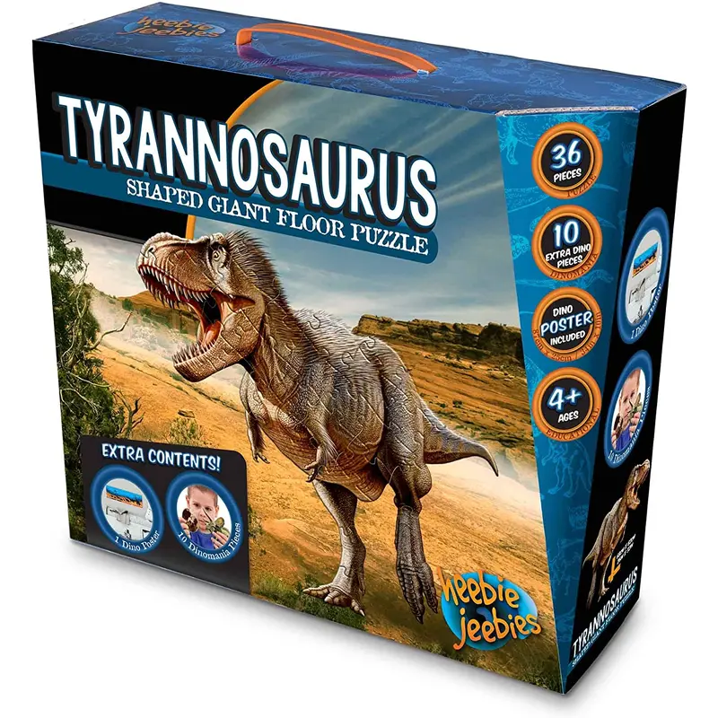 Tyrannosaurus Shaped 36 Piece Puzzle