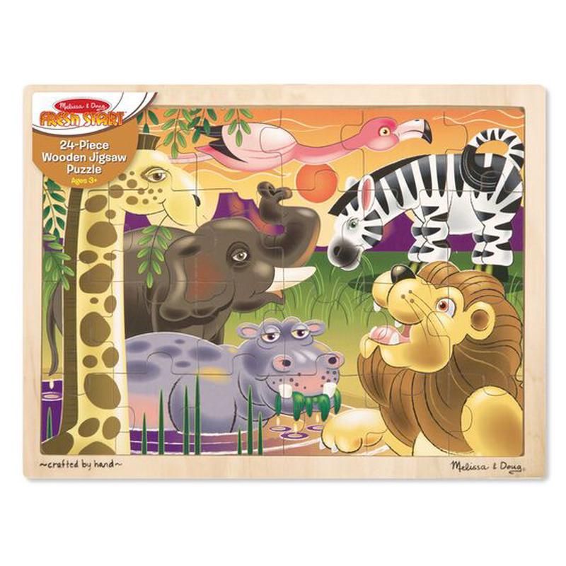 African Plains Jigsaw (24 pc)