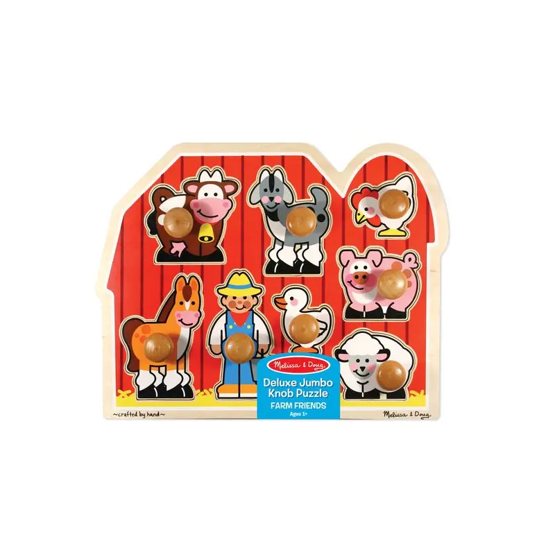 Farm Friends Jumbo Knob Puzzle