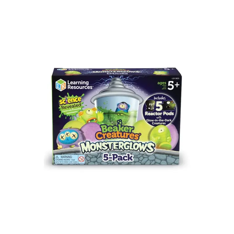 Beaker Creatures Monsterglows 5-Pack