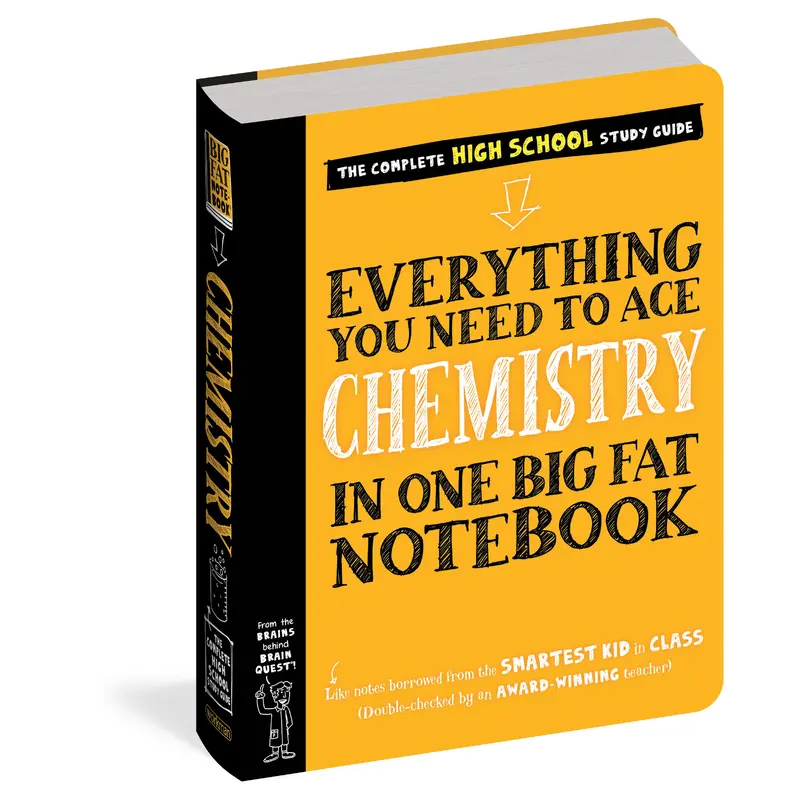 Everything You Need to Ace Chemistry in One Big Fat Notebook
