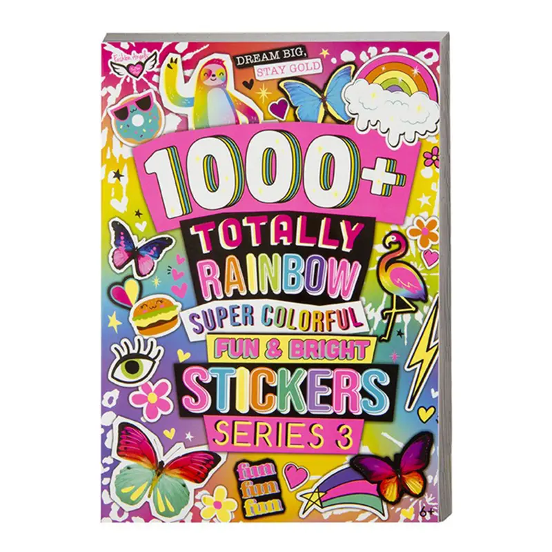 1000+ Totally Rainbow Super Colorful Stickers