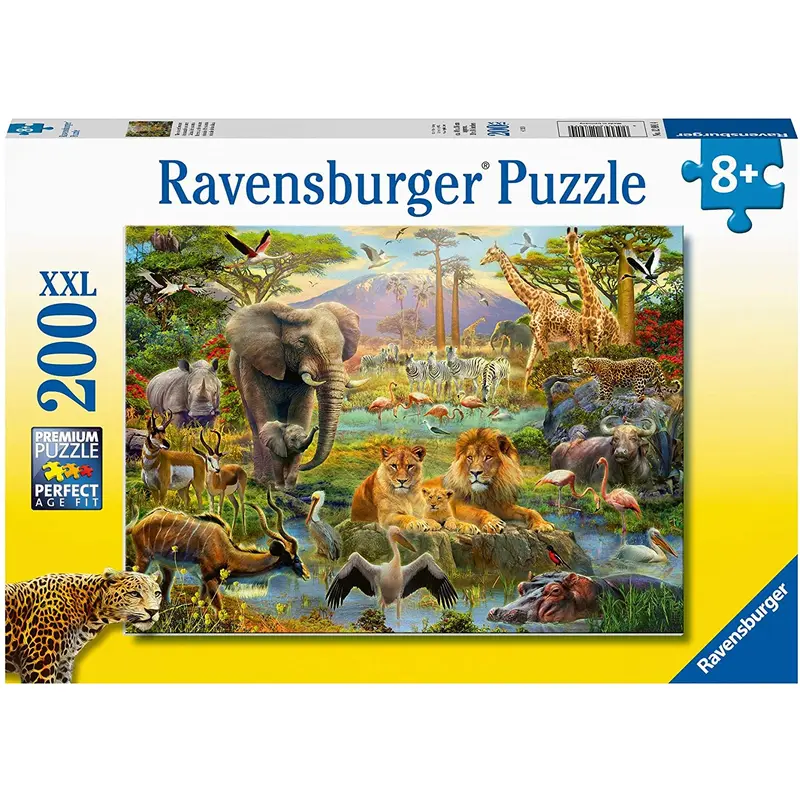 Animals of the Savannah 200 Piece Puzzle