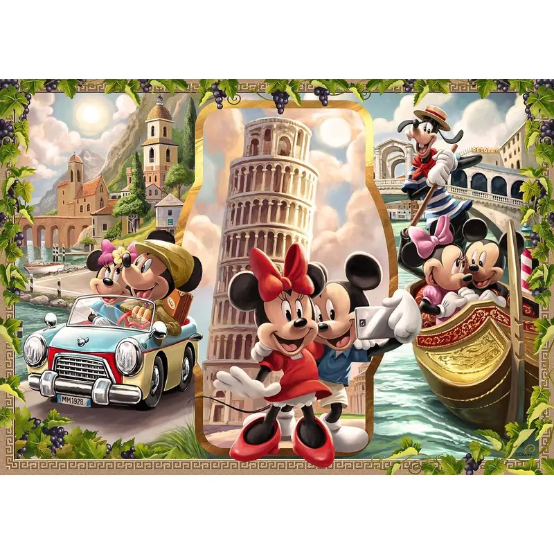 Disney Vacation Mickey & Minnie 1000 Piece Puzzle